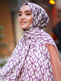 Geometric Printed Pashmina Cotton Dupatta Scarf Head Cover J5768 image 2
