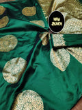 Women's Banarasi Lichi Silk Party, Wedding and Marriage Wear Saree With Blouse 11-KP19 image 2