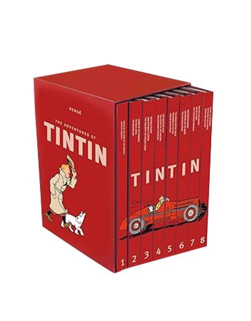 Book cover of Adventures of Tintin Complete Set (The Adventures of Tintin -