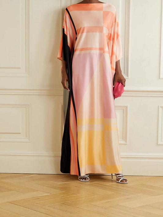 Modest Wear Soft Satin Silk Kaftans J5590 image 1