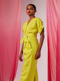 Neon Linen Jumpsuit For Women image 2