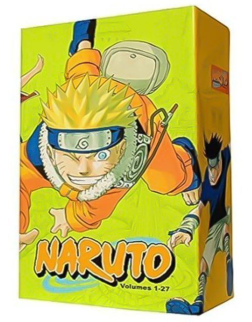 Naruto Box Set 1: Volumes 1-27 ISBN 9781421525822 Paperback bookcover – AVRBOOKS