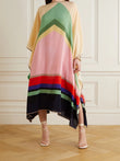 Occasion Wear Printed Soft Silk Crepe Kaftan For Women J5611 image 1