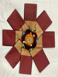 Wine Soft Lichi Silk Jacquard Border Saree KP image 2