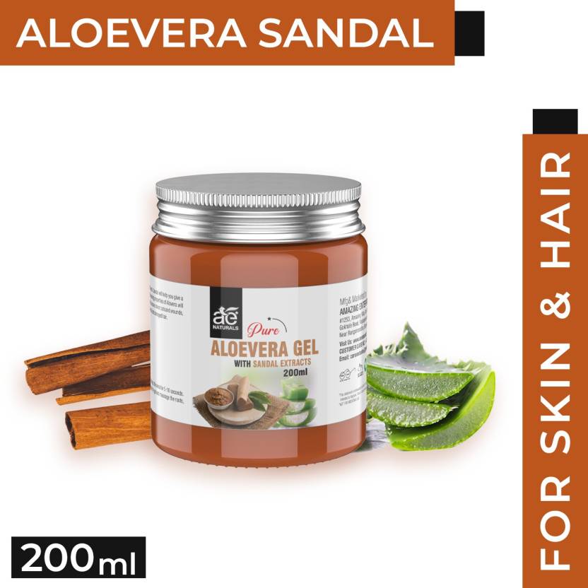 Ae Naturals Pure Aloevera Gel With Sandal Extracts image 2