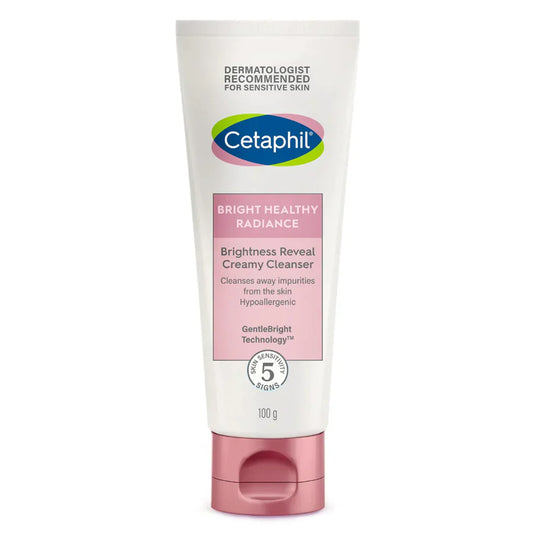 Cetaphil Bright Healthy Radiance Brightness Reveal Creamy Cleanser -100 gm image 1
