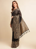 Rich Pallu Row Silk Weaving Work Saree image 10