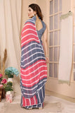 Pure Soft Georgette Ready To Wear Saree image 3