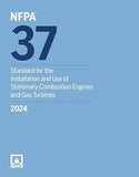 NFPA 37, Standard for the Installation and Use of Stationary Combustion Engines and Gas Turbines, 2024 Edition Paperback ISBN: 978-1455931149 ISBN 9781455931149 Paperback bookcover – AVRBOOKS