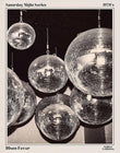 70s Disco Ball Vintage Wall Art – Black and White Funky Aesthetic Canvas Prints, Retro Newspaper-Inspired Posters for Bar Cart Decor or Bedroom, 12x16 inch Unframed Paperback bookcover – AVRBOOKS