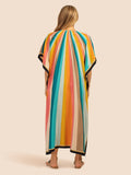 Beachy Waves Silk Crepe Kaftan J5676 image 2