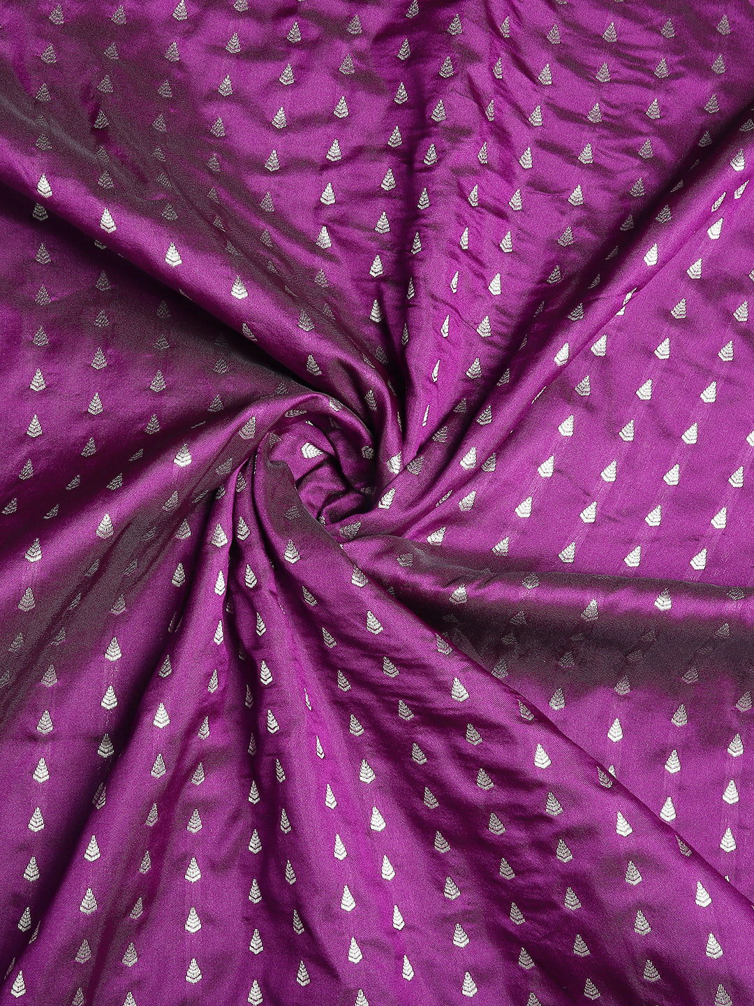 Banarasi Silk Saree With Unstitched Blouse image 8