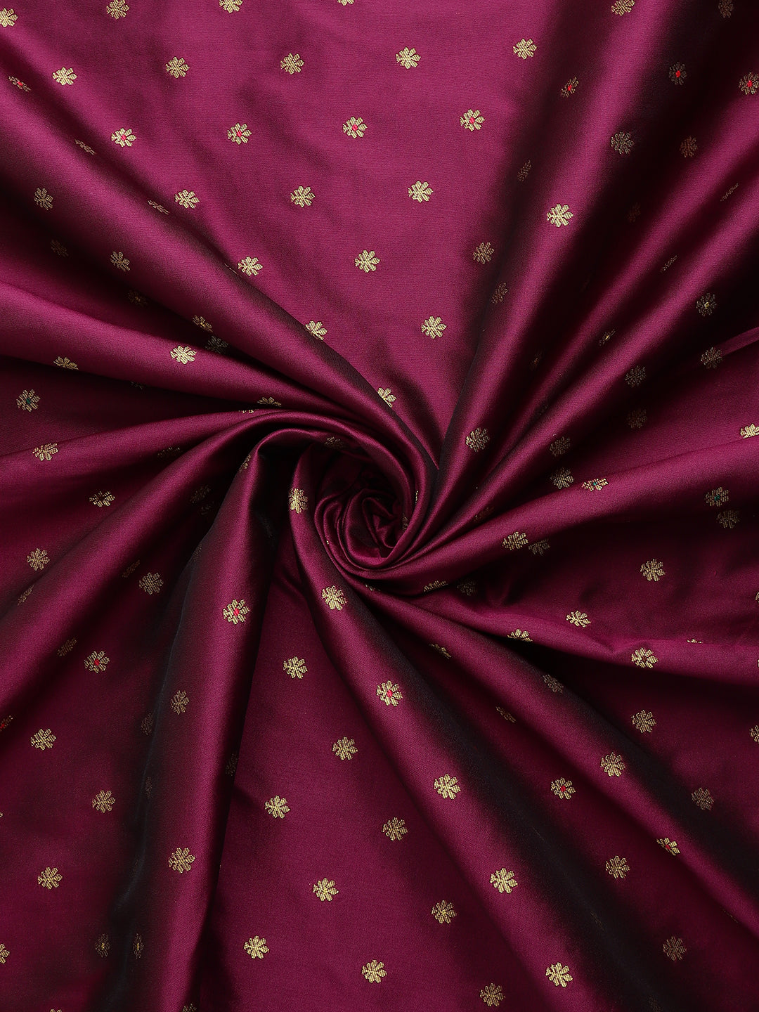 Pure Soft Banarasi Lichi Silk Saree With Blouse image 8