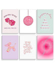 6-Piece 12x16in Unframed Pink Preppy Wall Art Set – Folklore-Inspired Taylor Affirmation Posters, “Champagne Problems” Singer Prints, Aesthetic Canvas Decor for Girls’ Bedroom or Dorm Wall Collage Paperback bookcover – AVRBOOKS