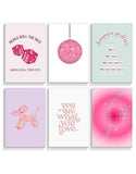 6-Piece 12x16in Unframed Pink Preppy Wall Art Set – Folklore-Inspired Taylor Affirmation Posters, “Champagne Problems” Singer Prints, Aesthetic Canvas Decor for Girls’ Bedroom or Dorm Wall Collage Paperback bookcover – AVRBOOKS