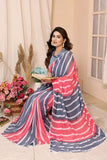 Pure Soft Georgette Ready To Wear Saree image 4