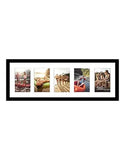 4x6 Collage Picture Frame – Displays 5 Photos or One 8x24 – Shatter-Resistant Glass – Wall Mount – Signature Collection Paperback bookcover – AVRBOOKS