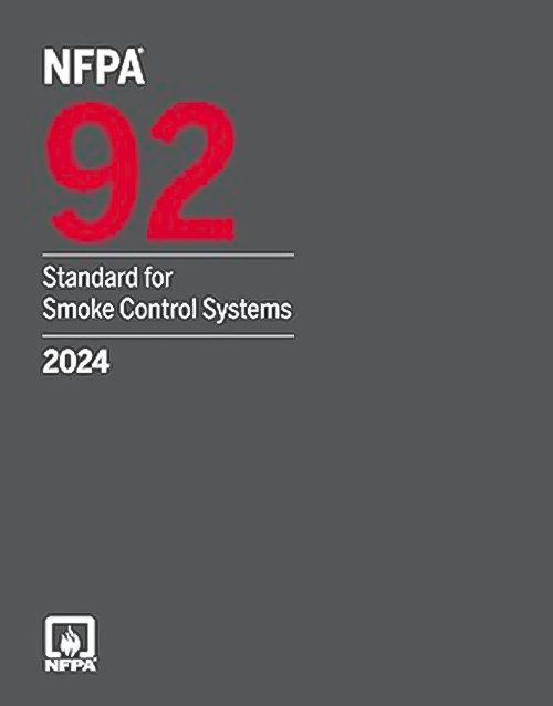 NFPA 92, Standard for Smoke Control Systems (2024) Perfect Paperback ISBN-978-1455931224 ISBN 9781455931224 Paperback bookcover – AVRBOOKS