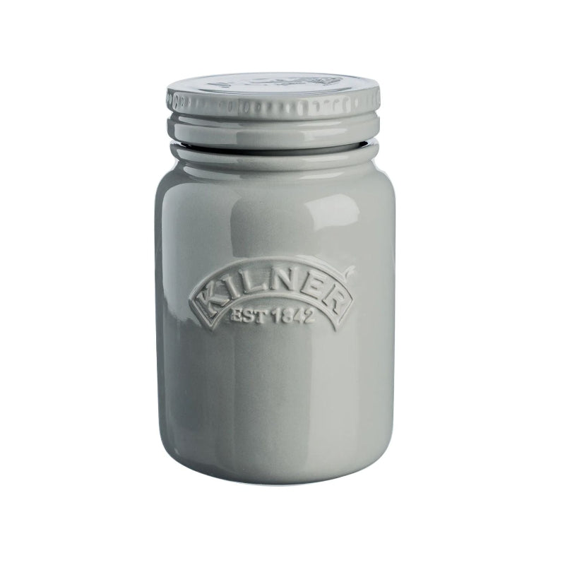 Ceramic Push Top Storage Jar | 600ml | Multiple Colors image 2