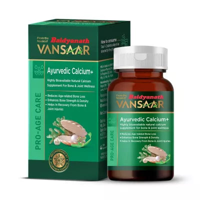 Baidyanath Vansaar Ayurvedic Calcium Tablet - 60 Tablets image 1