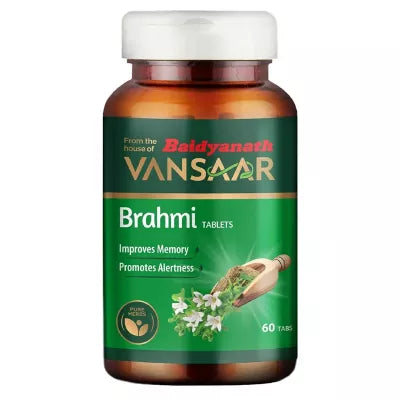 Baidyanath Vansaar Brahmi - 60 Tablets image 1
