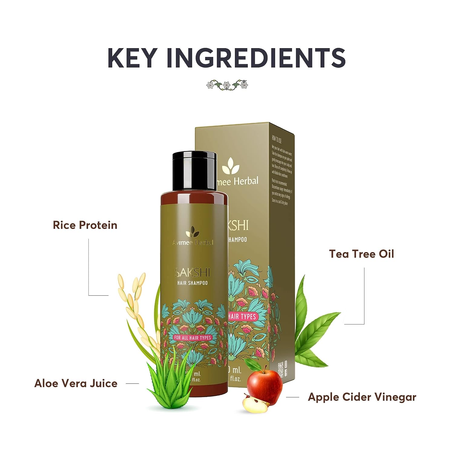 Avimee Sakshi Hair Shampoo 200ML image 2