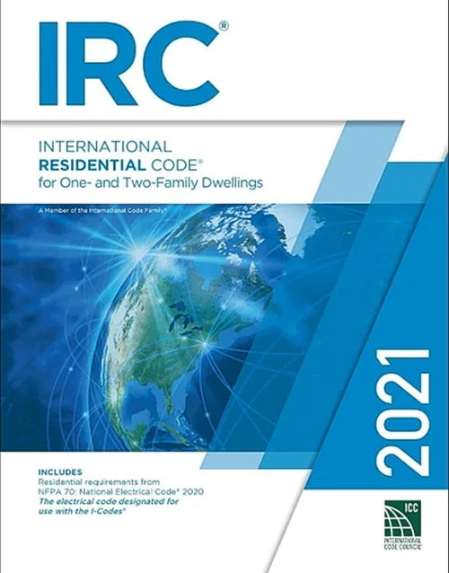 2021 International Residential Code, IRC Code Book: ISBN 9781609839574 ISBN 9781609839574 Paperback bookcover – AVRBOOKS