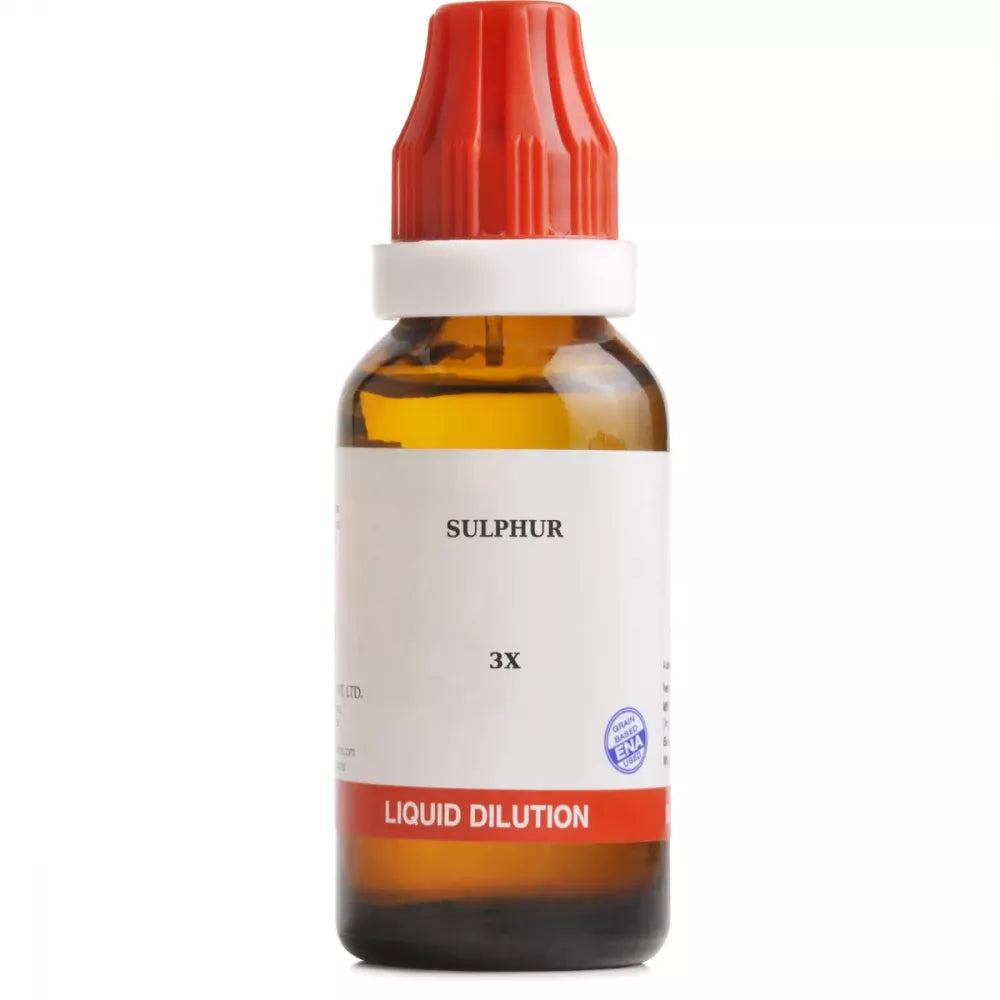 Bjain Homeopathy Sulphur Dilution image 1