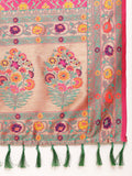 Heavy Banarasi Weaving Silk Saree For Women's image 7