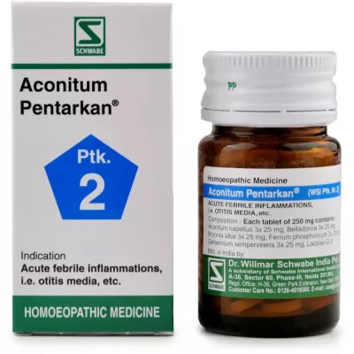 Dr. Willmar Schwabe India Aconitum Pentarkan image 1