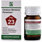 Dr. Willmar Schwabe India Carduus Marianus Pentarkan Ptk 23 Tablets image 1