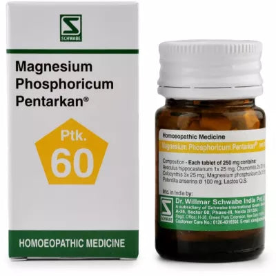 Dr. Willmar Schwabe India Magnesium Phosphoricum Pentarkan Ptk 60 Tablets image 1