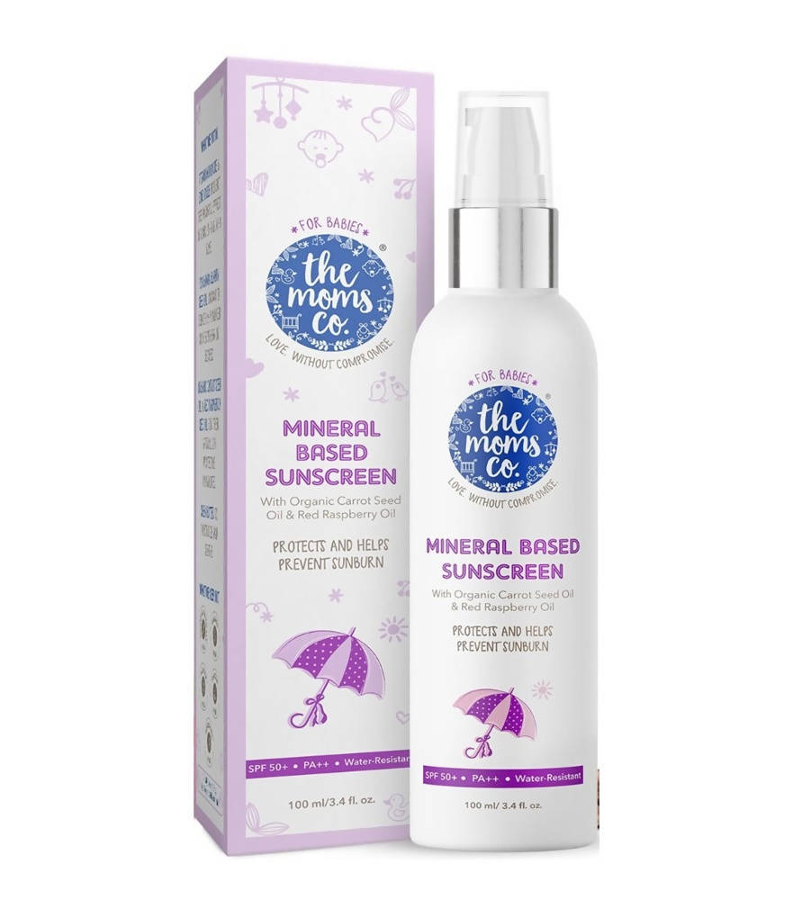 The Moms Co Mineral Based Sunscreen For Babies image 1