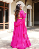 Premium Georgette & Sequence Work Lehenga Choli With Dupatta image 2