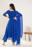 Heavy Georgette Long Gown Dresses & Dupatta image 2
