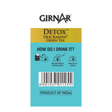 Girnar Detox Green Tea - Desi Kahwa - 36 Tea Bags image 2