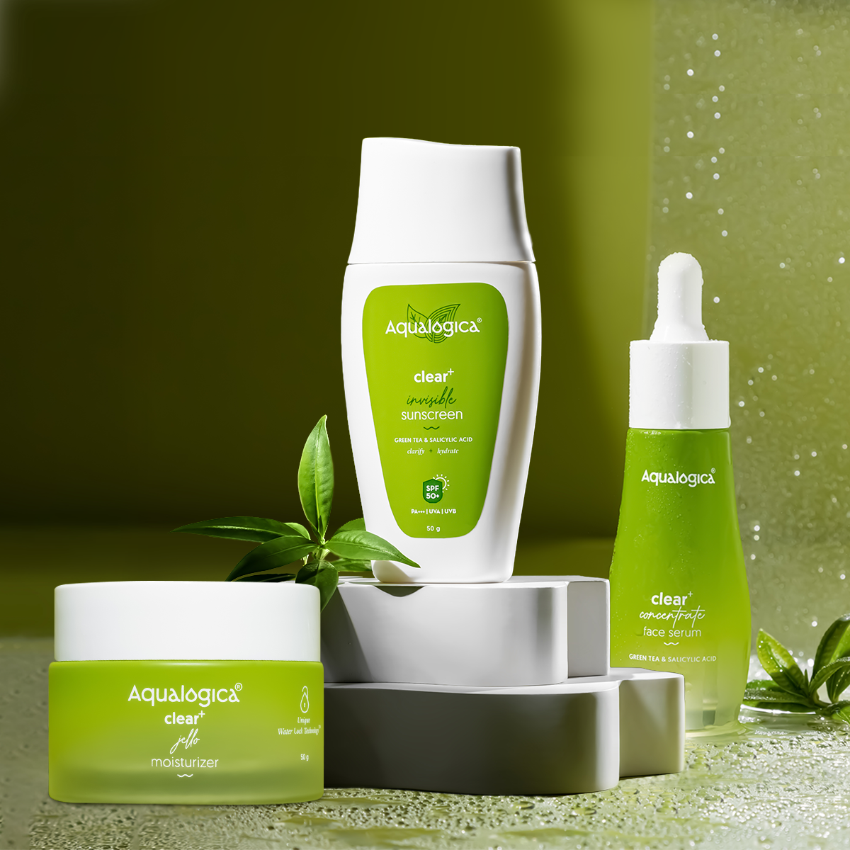 Aqualogica Clear+ Acne Control Kit image 1