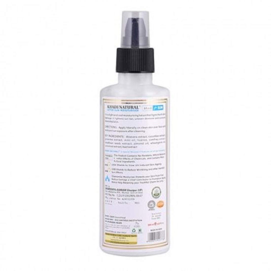 Khadi Natural After Sun Aloevera, 200ml image 2