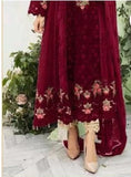 Faux Georgette Embroidery Work Salwar Kameez With Dupatta image 3