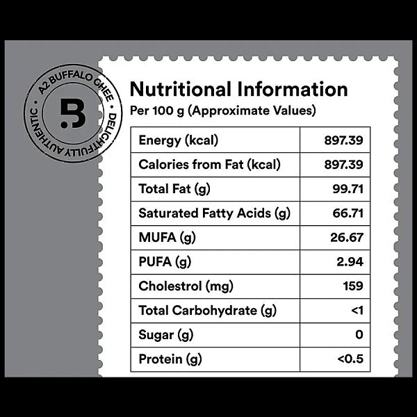 Barosi A2 Buffalo Ghee - 500 ml image 2