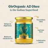 Gir Organic A2 Gir Cow Ghee - 500 gm image 2