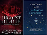 The Anxious Generation :  Highest Bidder :- paperback 2 books set image 1
