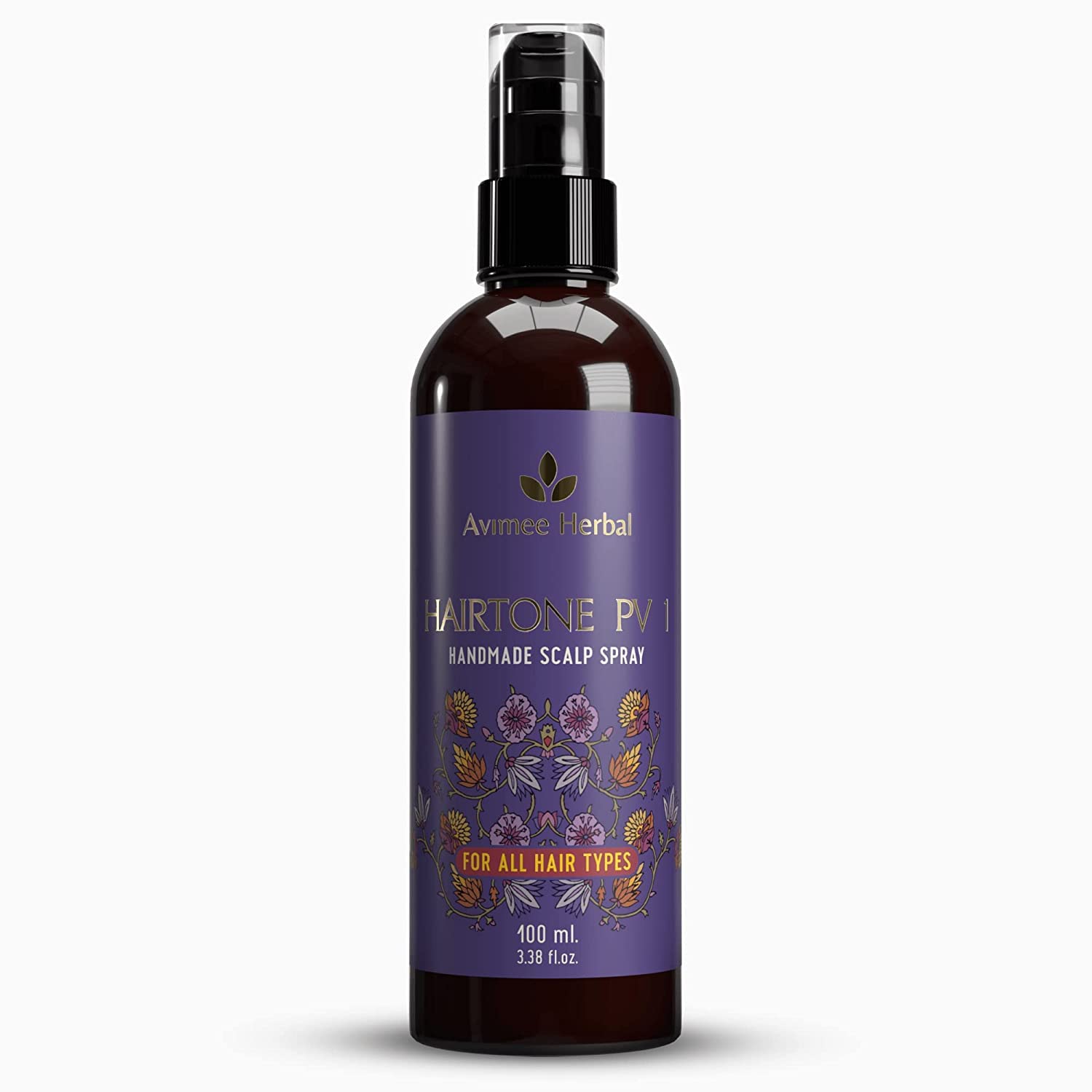 Avimee Herbal Keshpallav Hair Oil & Hairtone PV 1 Scalp Spray & Shakuntala Hair Shampoo image 2