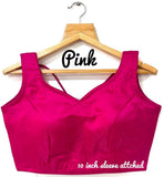 Milan Silk  Designer Blouse & Beautiful Stitched Blouse image 2