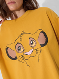 The Lion King Super Simba Women Oversized T-Shirts image 2