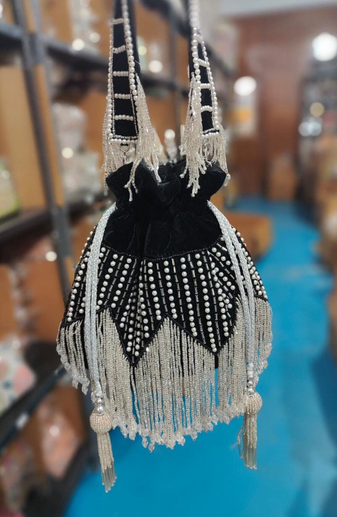 Designer Heavy Potli bag image 2
