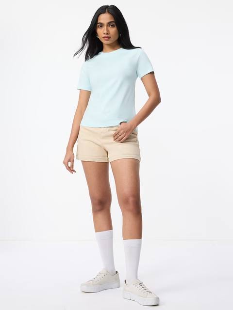 Pearl White Women T-Shirts image 2