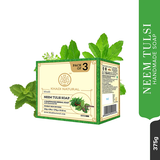 Khadi Natural Neem Tulsi Soap (Pack of 3) (375 g) image 2