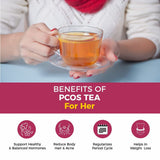 Oraah PCOS PCOD Herbal Tea - Kashmiri Kahwa Flavour - 50 gm - Pouch image 2