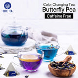 Blue Tea Butterfly Pea Cinnamon Herbal Tea Bags - 30 Teabags image 2
